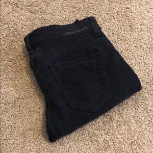 Current/Elliot Stiletto Skinny Black Jeans SZ 25